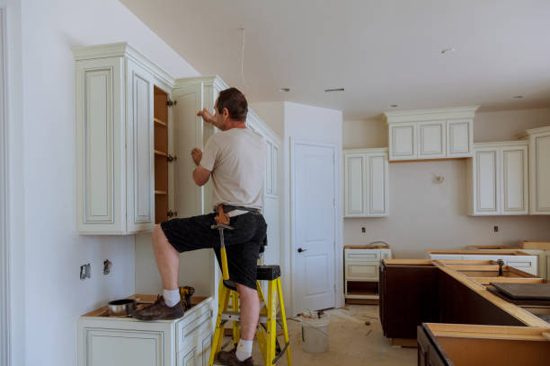 Open concept kitchen conversion in North Branch by JMT Kitchen Cabinet